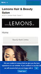 Mobile Screenshot of lemons.ie